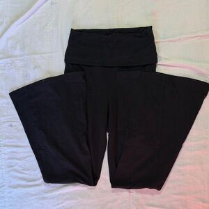 Aerie Black Flare Pants